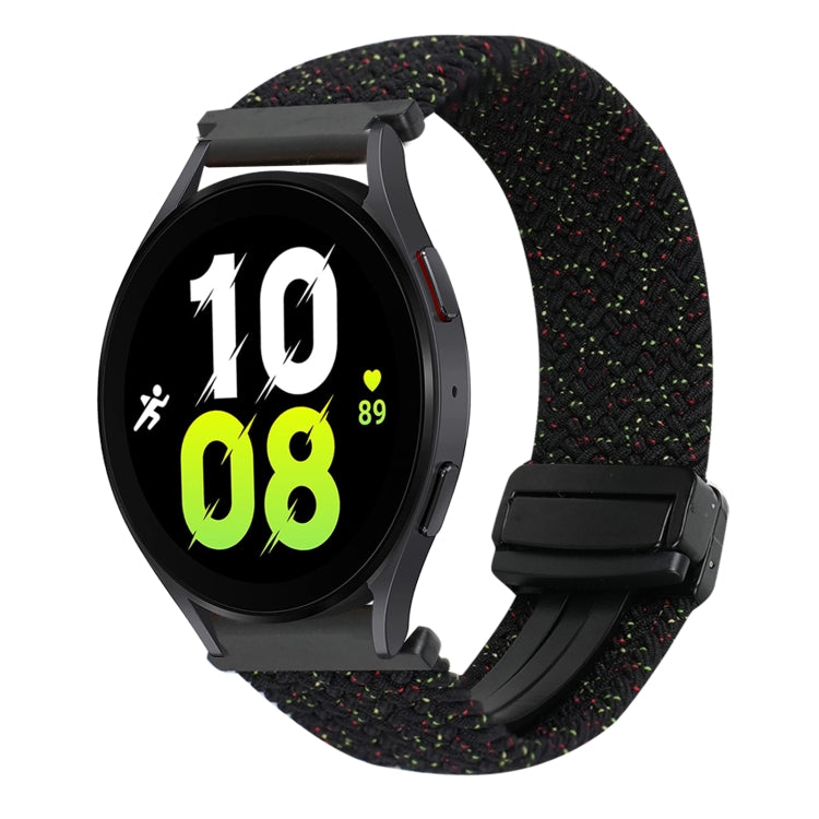 20毫米磁扣編織錶帶，適用於Samsung Galaxy Watch 6，適用於Samsung Galaxy Watch 5
