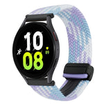 20毫米磁扣編織錶帶，適用於Samsung Galaxy Watch 6，適用於Samsung Galaxy Watch 5