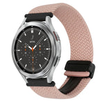 20mm Magnetic Buckle Braided Watch Strap, For Samsung Galaxy Watch 4, For Samsung Galaxy Watch 4 Classic