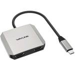 WAVLINK UHP510 Pro 87W PD 充電 USB C 至雙 HD 轉換器 4K 60Hz 螢幕轉接器