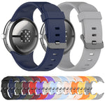 Solid Color Sports Silicone Watch Band, For Google Pixel Watch 4 / Watch 3 45mm