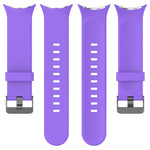 Solid Color Sports Silicone Watch Band, For Google Pixel Watch 4 / Watch 3 45mm
