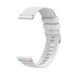波浪點綴縫線 20mm 矽膠錶帶，適用於 Samsung Galaxy Watch 42mm，Samsung Gear S2 Classic
