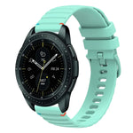 波浪點綴縫線 20mm 矽膠錶帶，適用於 Samsung Galaxy Watch 42mm，Samsung Gear S2 Classic