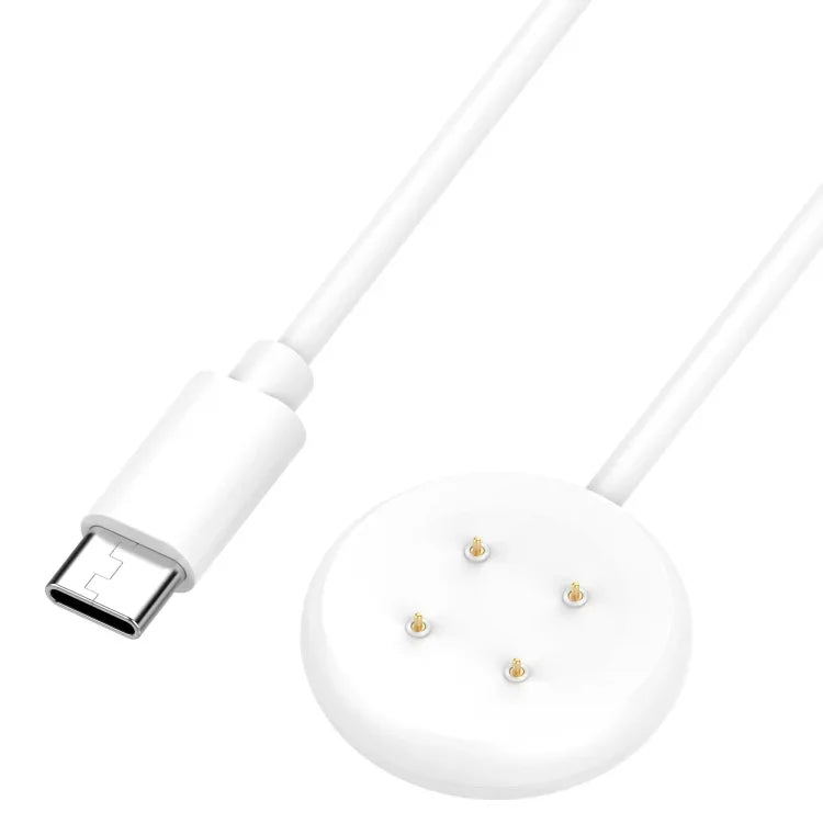 適用於 Google Pixel Watch 3 41 / 45mm USB-C / Type-C 介面智慧手錶充電線，長度：1米，Type-C 介面