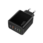120W 3 PD Type-C 雙 USB 多埠手機充電器，歐規插頭，歐規插頭
