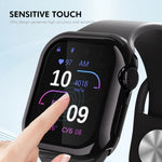 ENKAY Hat-Prince 電鍍軟質 TPU 保護殼附螢幕保護膜，適用於 Apple Watch Series 11 / 10 46mm，適用於 Apple Watch Series 11 / 10 42mm