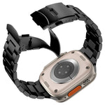 三珠鈦合金金屬錶帶，適用於 Apple Watch Series 10 46mm，適用於 Apple Watch Series 10 42mm，適用於 Apple Watch SE 2023 44mm，適用於 Apple Watch SE 2023 40mm，適用於 Apple Watch Ultra 2 49mm，適用於 Apple Watch Series 9 45mm