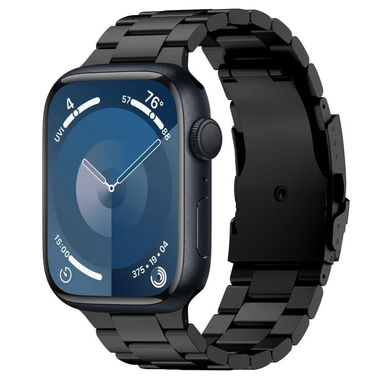 三珠鈦合金金屬錶帶，適用於 Apple Watch Series 10 46mm，適用於 Apple Watch Series 10 42mm，適用於 Apple Watch SE 2023 44mm，適用於 Apple Watch SE 2023 40mm，適用於 Apple Watch Ultra 2 49mm，適用於 Apple Watch Series 9 45mm