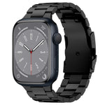 三珠鈦合金金屬錶帶，適用於 Apple Watch Series 10 46mm，適用於 Apple Watch Series 10 42mm，適用於 Apple Watch SE 2023 44mm，適用於 Apple Watch SE 2023 40mm，適用於 Apple Watch Ultra 2 49mm，適用於 Apple Watch Series 9 45mm