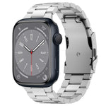 三珠鈦合金金屬錶帶，適用於 Apple Watch Series 10 46mm，適用於 Apple Watch Series 10 42mm，適用於 Apple Watch SE 2023 44mm，適用於 Apple Watch SE 2023 40mm，適用於 Apple Watch Ultra 2 49mm，適用於 Apple Watch Series 9 45mm