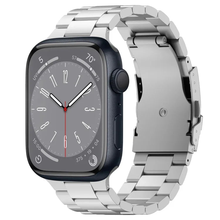 三珠鈦合金金屬錶帶，適用於 Apple Watch Series 10 46mm，適用於 Apple Watch Series 10 42mm，適用於 Apple Watch SE 2023 44mm，適用於 Apple Watch SE 2023 40mm，適用於 Apple Watch Ultra 2 49mm，適用於 Apple Watch Series 9 45mm