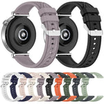 條紋紋理矽膠 20mm 錶帶，適用 Samsung Galaxy Watch Active2 44mm，適用 Samsung Galaxy Watch Active2 40mm