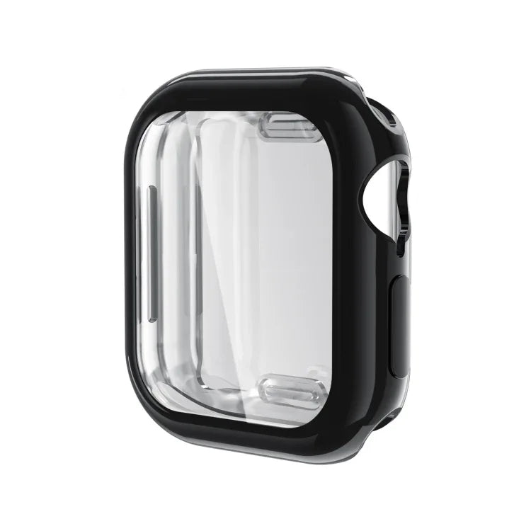 全覆蓋 TPU 電鍍錶殼，適用於 Apple Watch Series 11 / 10 46mm，適用於 Apple Watch Series 11 / 10 42mm
