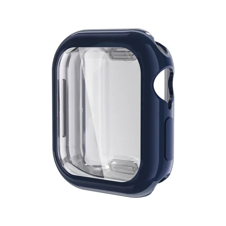 全覆蓋 TPU 電鍍錶殼，適用於 Apple Watch Series 11 / 10 46mm，適用於 Apple Watch Series 11 / 10 42mm