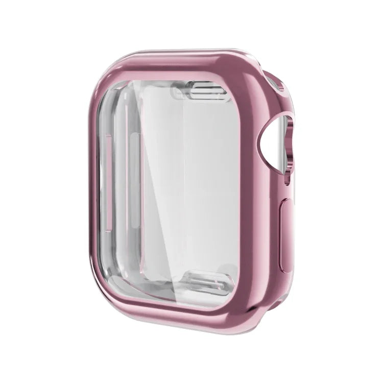 全覆蓋 TPU 電鍍錶殼，適用於 Apple Watch Series 11 / 10 46mm，適用於 Apple Watch Series 11 / 10 42mm