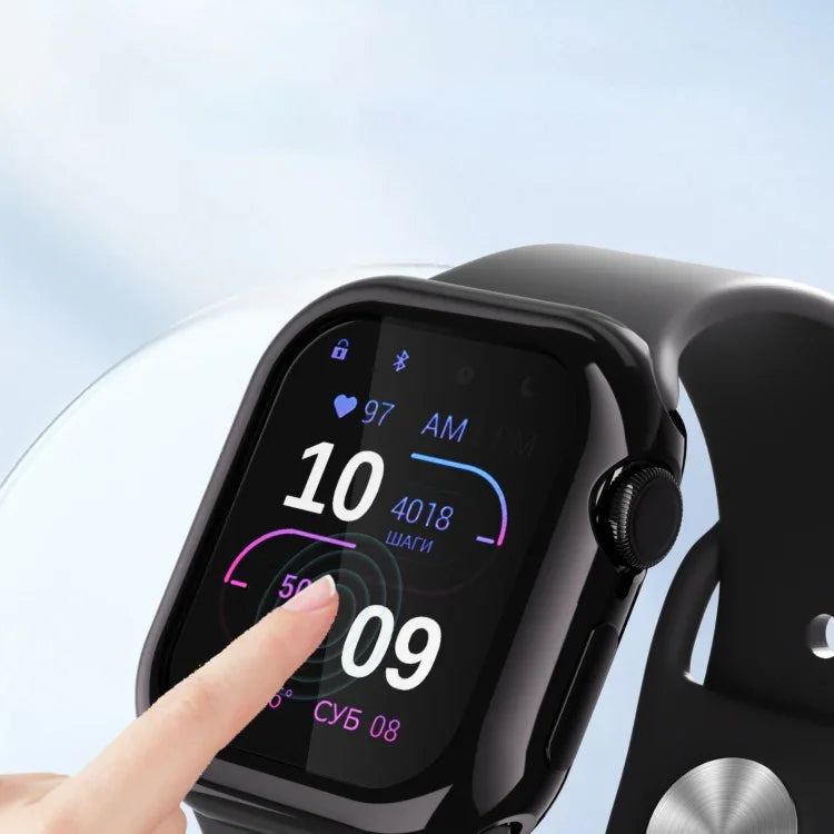 全覆蓋 TPU 電鍍錶殼，適用於 Apple Watch Series 11 / 10 46mm，適用於 Apple Watch Series 11 / 10 42mm