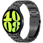 三珠按鈕快拆金屬錶帶，適用於 Samsung Galaxy Watch FE 40mm，適用於 Samsung Galaxy Watch 7 40 / 44mm，適用於 Samsung Galaxy Watch 6 Classic 43 / 47mm，適用於 Samsung Galaxy Watch 6 40 / 44mm，適用於 Samsung Galaxy Watch 5 40 / 44mm