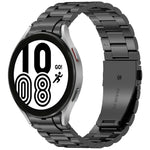 三珠按鈕快拆金屬錶帶，適用於 Samsung Galaxy Watch FE 40mm，適用於 Samsung Galaxy Watch 7 40 / 44mm，適用於 Samsung Galaxy Watch 6 Classic 43 / 47mm，適用於 Samsung Galaxy Watch 6 40 / 44mm，適用於 Samsung Galaxy Watch 5 40 / 44mm