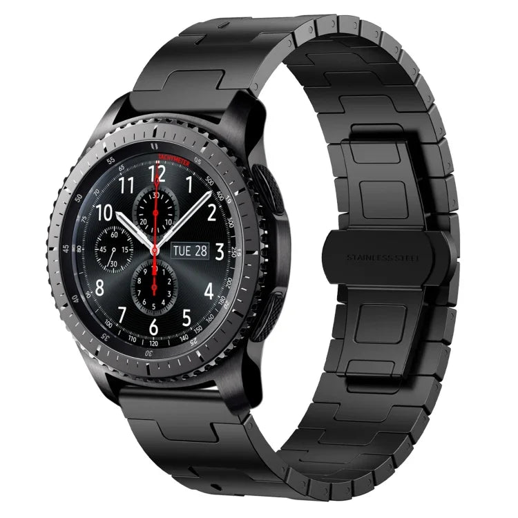 鈦合金 22mm 金屬錶帶，適用於 Samsung Galaxy Gear S3 Frontier，適用於 Samsung Galaxy Watch 3 45mm，適用於 Samsung Galaxy Gear S3 Classic，適用於 Samsung Galaxy Watch 46mm