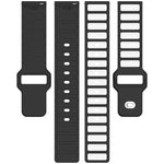 雙色 I 型矽膠錶帶，適用於 Samsung Galaxy Watch 20mm，適用於 Samsung Galaxy Watch 22mm