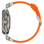 鈦合金連接器快拆矽膠錶帶，適用於 Samsung Galaxy Watch Ultra 47mm / Ultra 2025