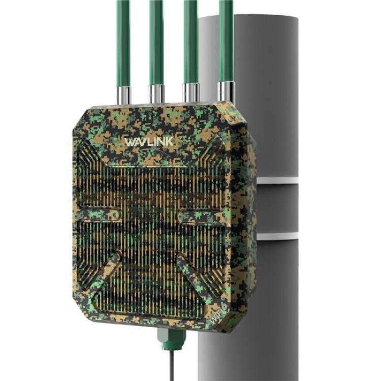 WAVLINK WN573HX1 WiFi 6 AX1800 雙頻無線路由器 戶外 WiFi 訪問點，美規插頭、歐規插頭、英規插頭、澳規插頭