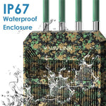 WAVLINK WN573HX1 WiFi 6 AX1800 雙頻無線路由器 戶外 WiFi 訪問點，美規插頭、歐規插頭、英規插頭、澳規插頭