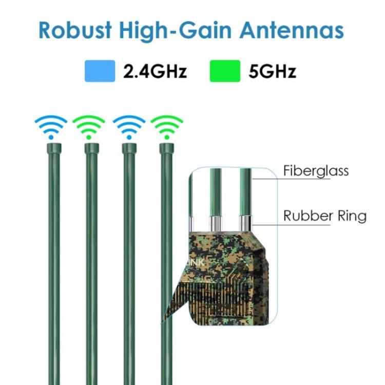 WAVLINK WN573HX1 WiFi 6 AX1800 雙頻無線路由器 戶外 WiFi 訪問點，美規插頭、歐規插頭、英規插頭、澳規插頭