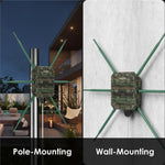 WAVLINK WN588HX3 AX3000 戶外 WiFi 擴展器，6 天線雙頻 WiFi 中繼器，美規插頭、歐規插頭、英規插頭、澳規插頭