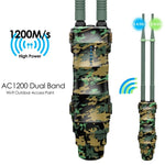 WAVLINK WN570HA2 IP67 防水戶外 WiFi 擴展器 AC1200 雙頻無線路由器，美規插頭，歐規插頭，英規插頭，澳規插頭