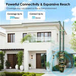 WAVLINK WN570HA2 IP67 防水戶外 WiFi 擴展器 AC1200 雙頻無線路由器，美規插頭，歐規插頭，英規插頭，澳規插頭