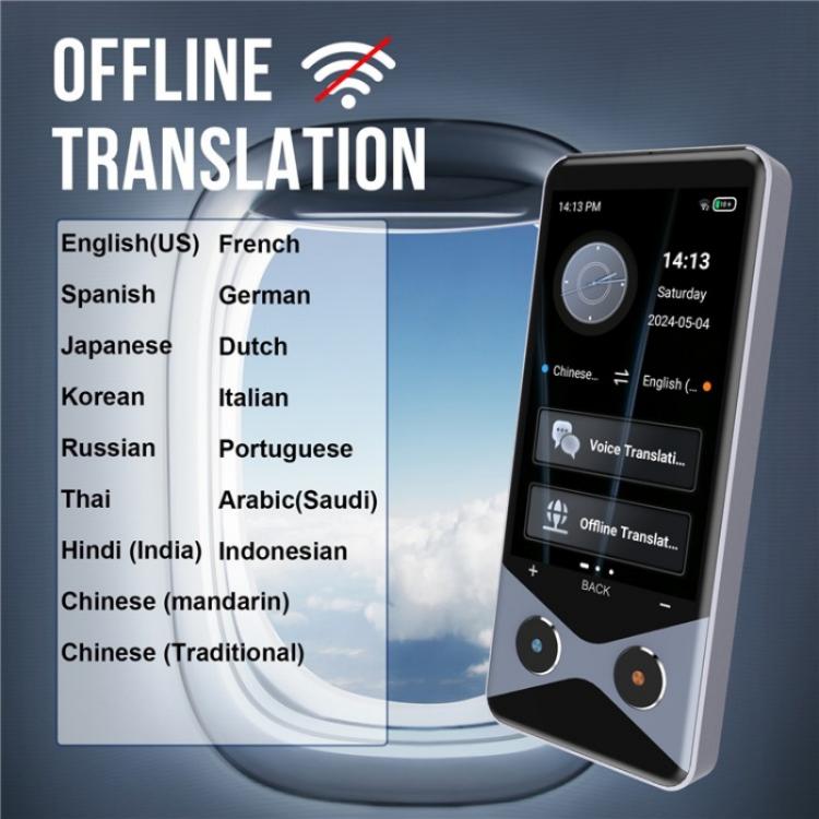 V9000 支援 137 種語言 AI 智能翻譯 4G WiFi 離線拍照翻譯裝置