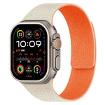 荔枝紋磁吸矽膠錶帶，適用於 Apple Watch 46mm / 49mm / 45mm / 44mm，適用於 Apple Watch 42mm / 41mm / 40mm / 38mm
