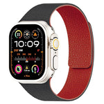 荔枝紋磁吸矽膠錶帶，適用於 Apple Watch 46mm / 49mm / 45mm / 44mm，適用於 Apple Watch 42mm / 41mm / 40mm / 38mm
