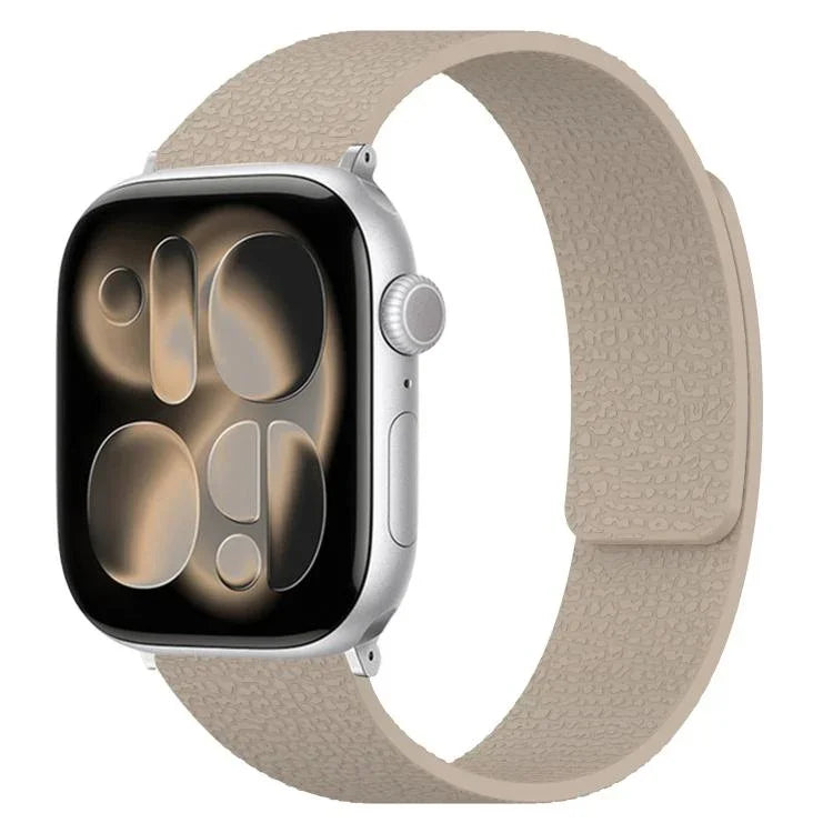 荔枝紋磁吸矽膠錶帶，適用於 Apple Watch 46mm / 49mm / 45mm / 44mm，適用於 Apple Watch 42mm / 41mm / 40mm / 38mm