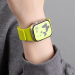 荔枝紋磁吸矽膠錶帶，適用於 Apple Watch 46mm / 49mm / 45mm / 44mm，適用於 Apple Watch 42mm / 41mm / 40mm / 38mm