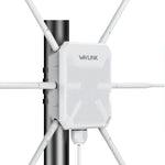 WAVLINK WN588HX3 AX3000 戶外 WiFi 擴展器，6 天線雙頻 WiFi 中繼器，美規插頭，英規插頭，歐規插頭，澳規插頭