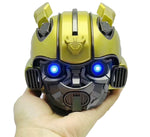 5.0 藍牙音箱，大黃蜂卡通音箱，支援 TF、FM 功能，金屬材質