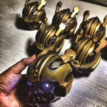5.0 藍牙音箱，大黃蜂卡通音箱，支援 TF、FM 功能，金屬材質
