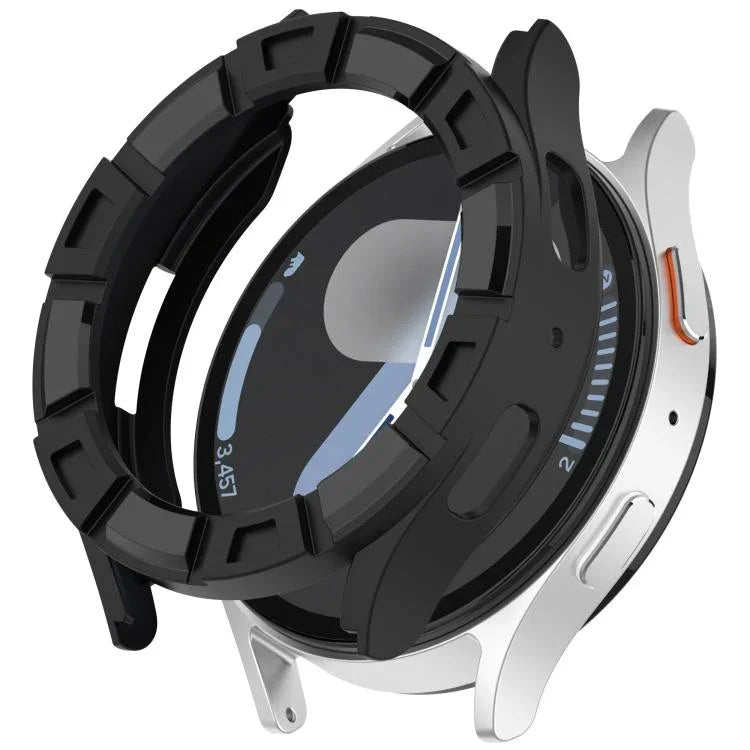 裝甲中空 TPU 錶殼保護套，適用於 Samsung Galaxy Watch 7 40mm