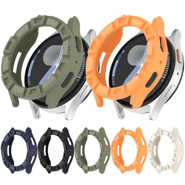 裝甲中空 TPU 錶殼保護套，適用於 Samsung Galaxy Watch 7 40mm
