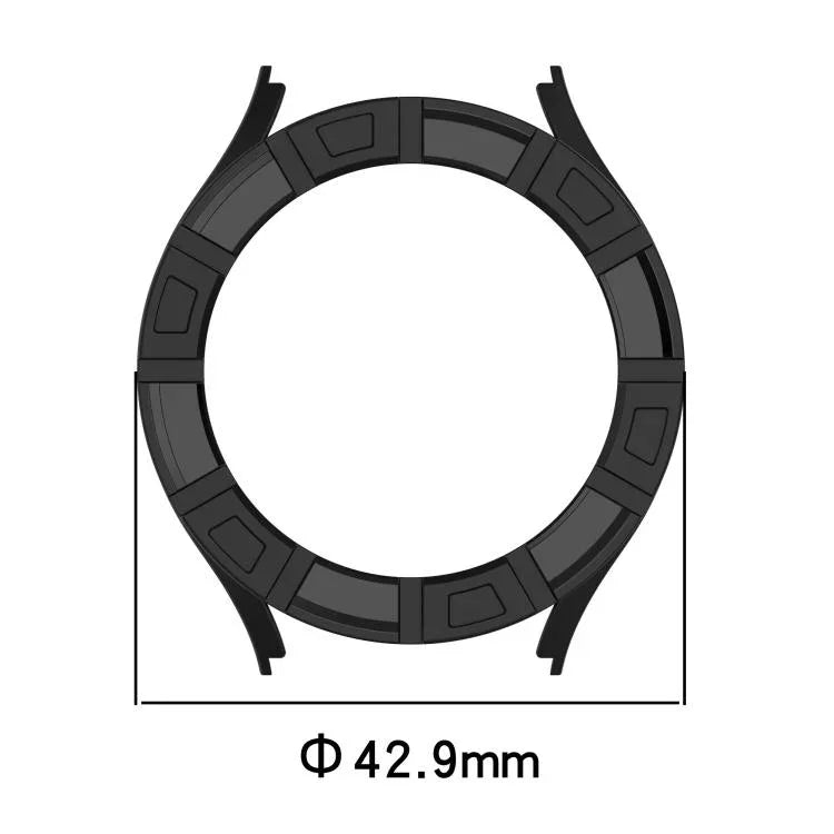 裝甲中空 TPU 錶殼保護套，適用於 Samsung Galaxy Watch 7 40mm