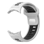 雙色反扣矽膠錶帶，適用於 Google Pixel Watch 4 / Watch 3 45mm