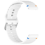 波浪紋縫線 20mm 矽膠錶帶，適用於 Samsung Galaxy Watch 7 40 / 44mm