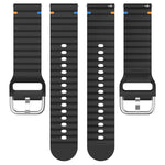 波浪紋縫線 20mm 矽膠錶帶，適用於 Samsung Galaxy Watch 7 40 / 44mm