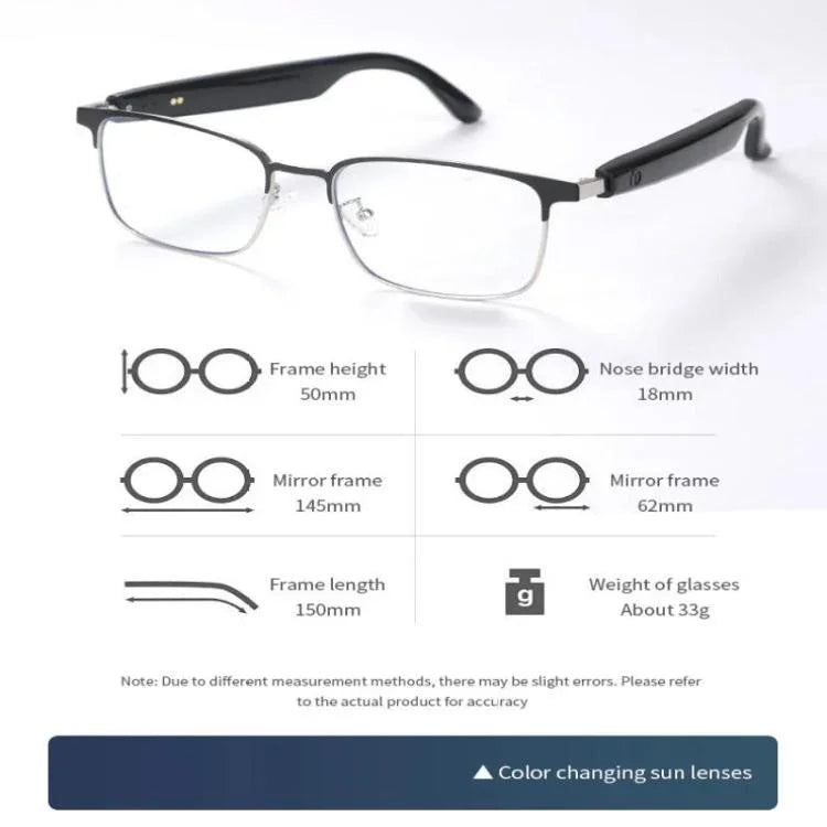 GS06 Smart Glasses, Support AI Smart Chip / Bluetooth Call / Outdoor Sports