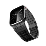 單珠磁性米蘭不鏽鋼錶帶，適用於 Apple Watch 46mm / 49mm / 45mm / 44mm