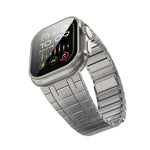 單珠磁性米蘭不鏽鋼錶帶，適用於 Apple Watch 46mm / 49mm / 45mm / 44mm