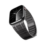 單珠磁性米蘭不鏽鋼錶帶，適用於 Apple Watch 46mm / 49mm / 45mm / 44mm